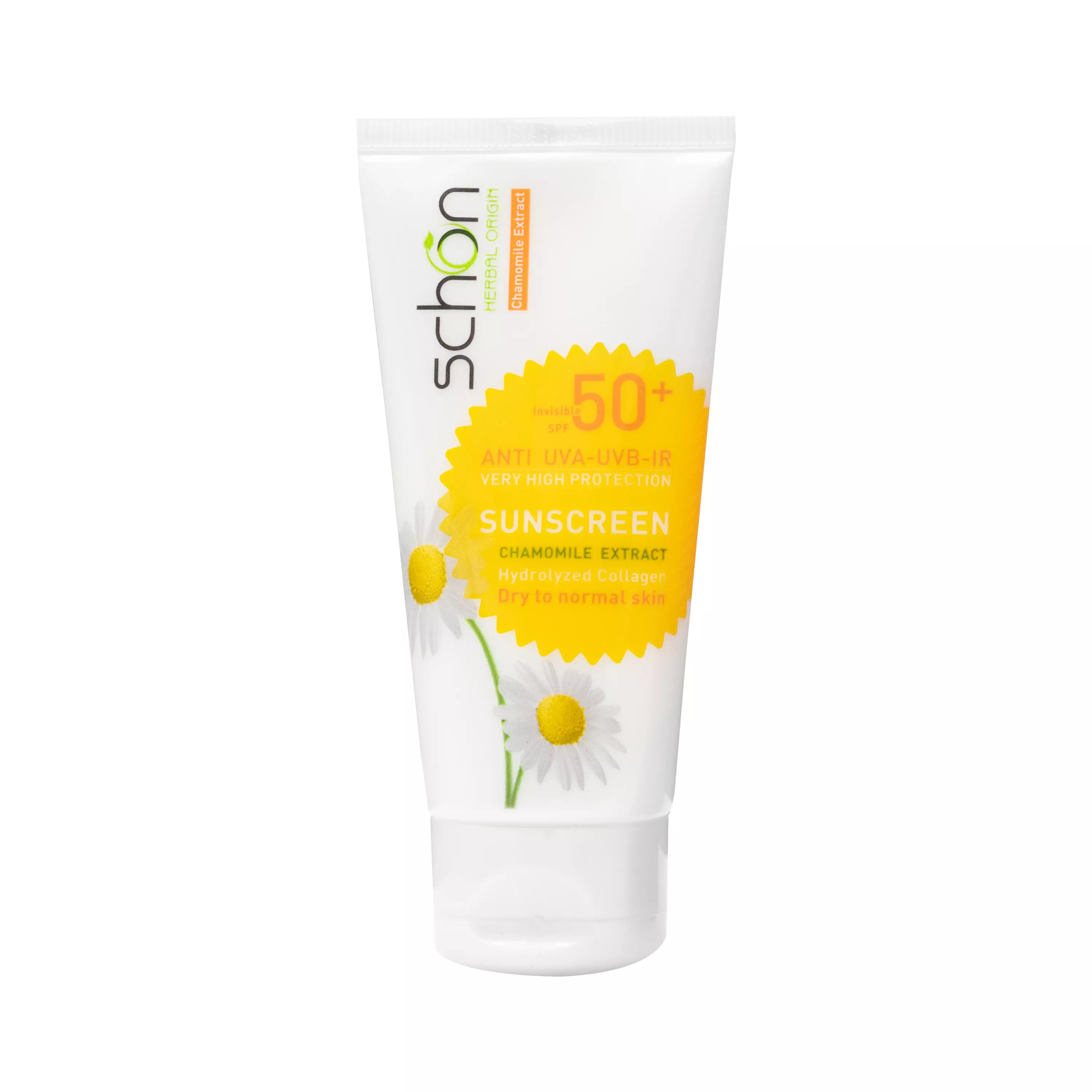 کرم ضد آفتاب SPF+50 پوست خشک تا نرمال بدون رنگ شون